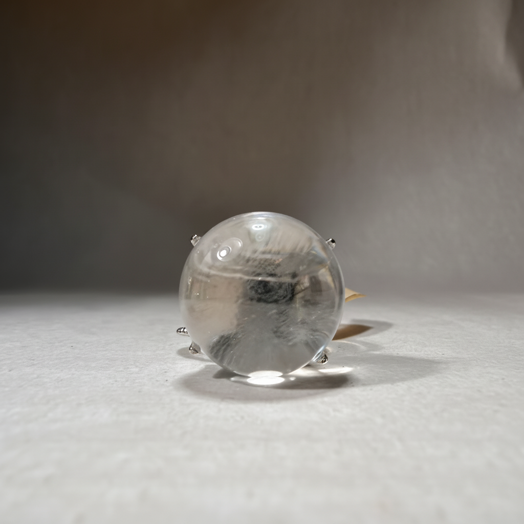 [A4012]Unique handmade crystal ring