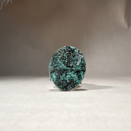 [A4014]Unique handmade crystal ring