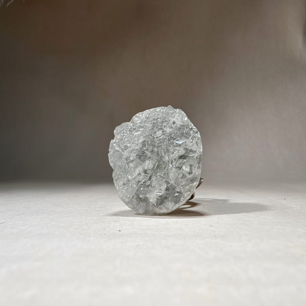 [A4015]Unique handmade crystal ring