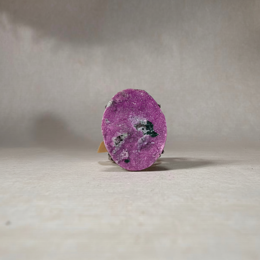 [A4022]Unique handmade crystal ring